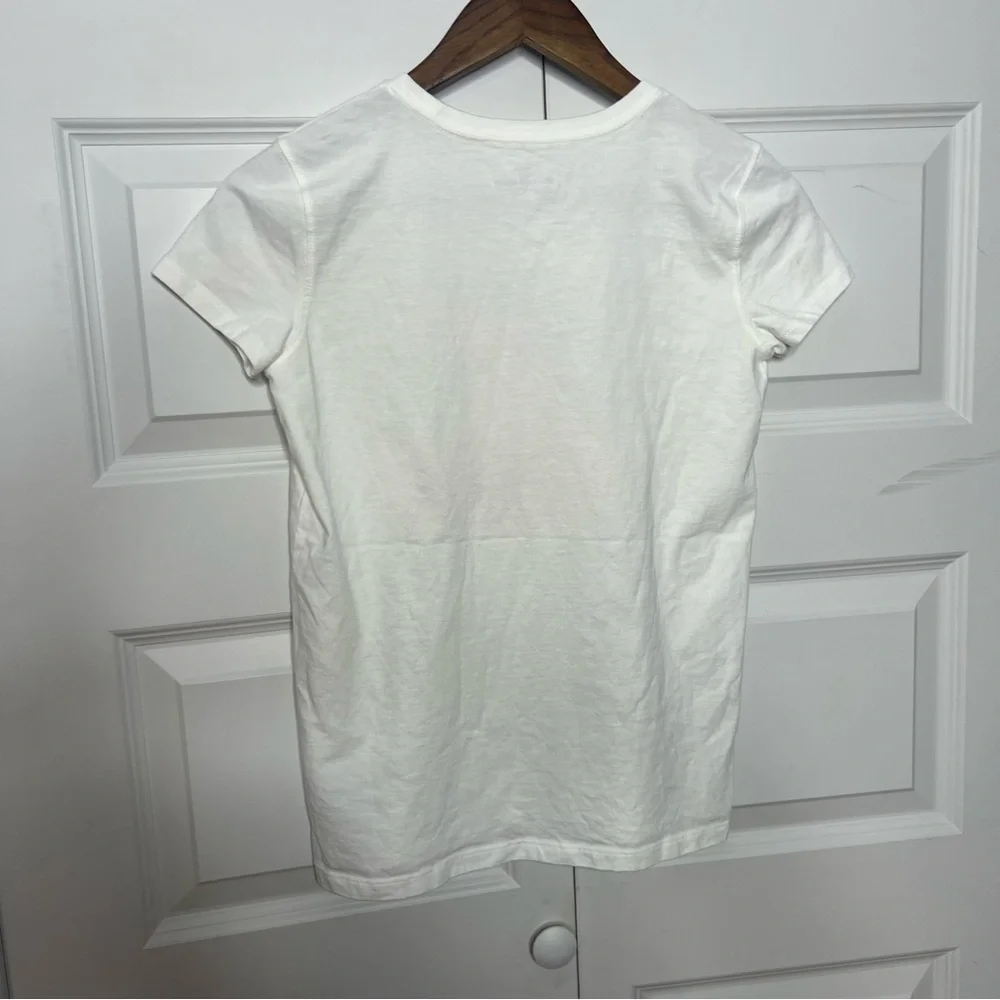 Vineyard Vines Kids Tee Large White Graphic Logo T-Shirt Short Sleeve - Picture 3 of 4